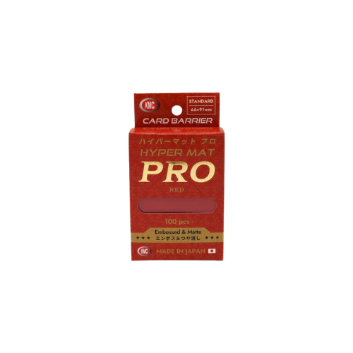 KMC: Sleeves – Hyper MAT PRO: Red