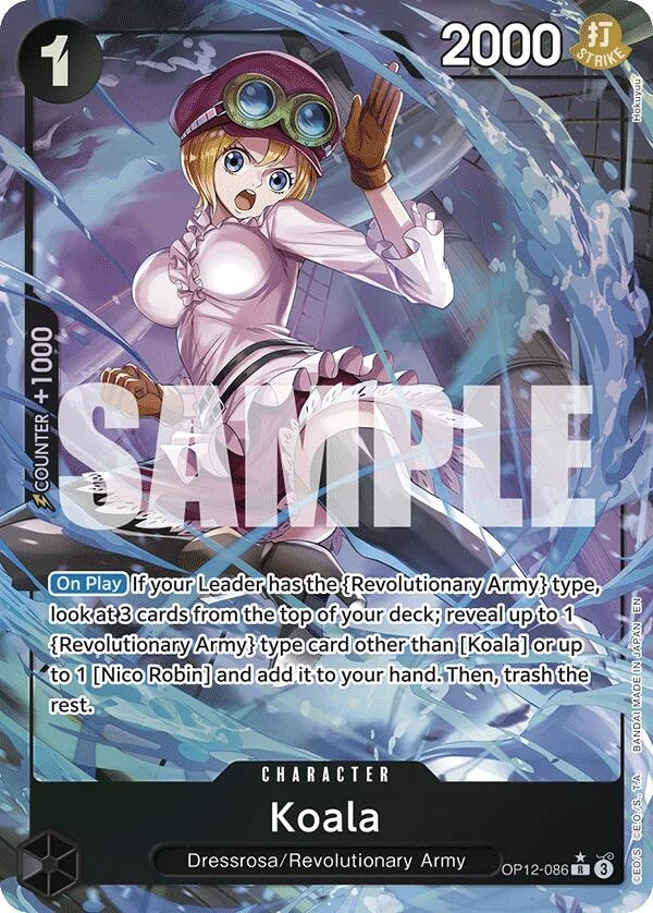 Koala (086) (Alternate Art) (OP12-086) (Legacy of the Master)