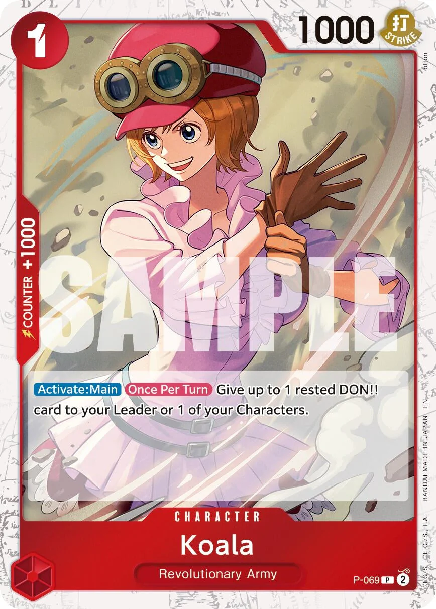 Koala (Pirate Foil) (P-069) (Premium Booster -The Best- Vol. 2)