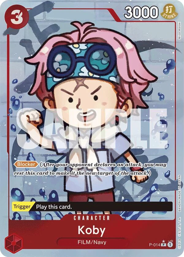 Koby (Full Art) (P-014) (Premium Booster -The Best-)