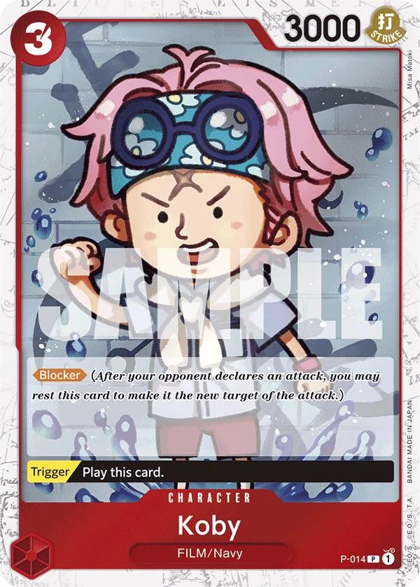 Koby (Jolly Roger Foil) (P-014) (Premium Booster -The Best-)