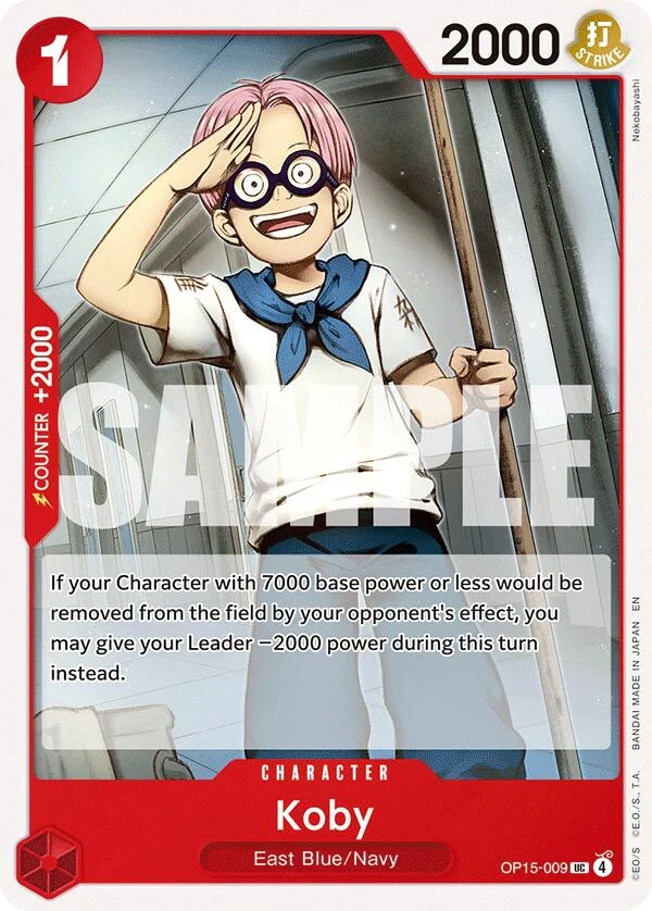 Koby (OP15-009) (OP15-009) (Adventure on Kami's Island)