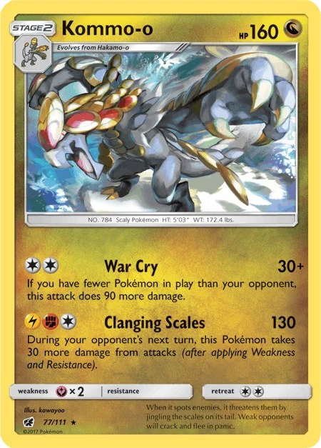 Kommo-o (77/111) (SM - Crimson Invasion)