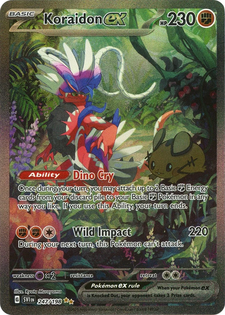 Koraidon ex (247/198) (SV01: Scarlet & Violet Base Set)