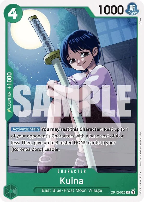 Kuina (OP12-026) (Legacy of the Master)
