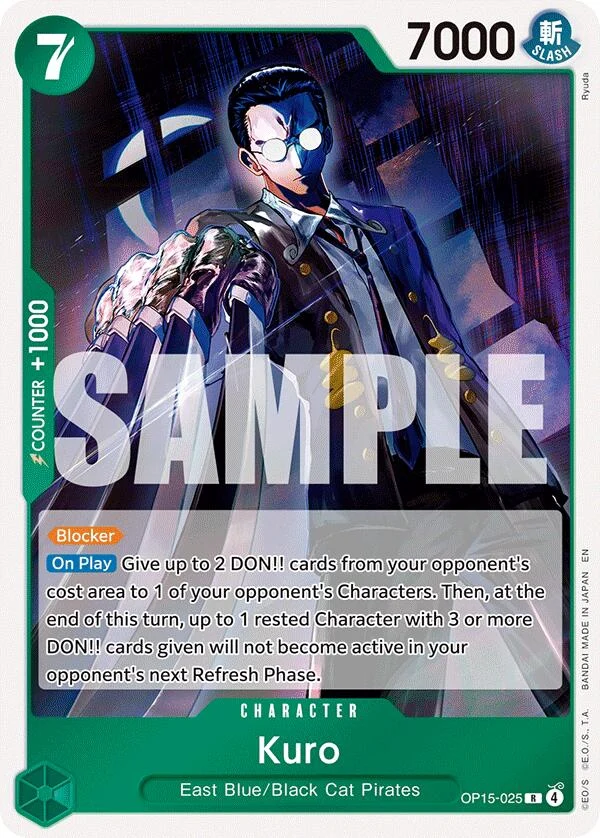 Kuro (OP15-025) (Adventure on Kami's Island)