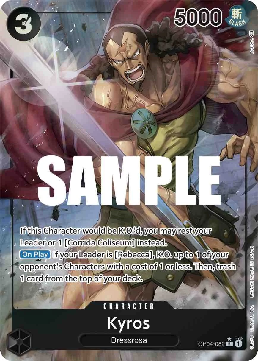 Kyros (Alternate Art) (OP04-082) (Kingdoms of Intrigue)