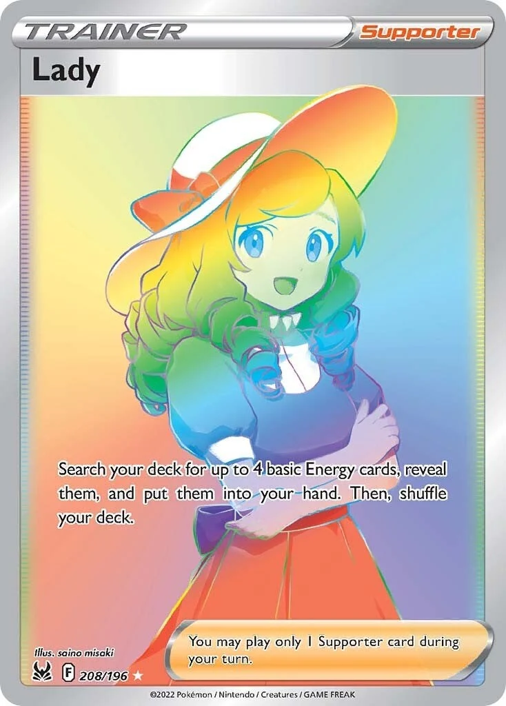 Lady (Secret) (208/196) (SWSH11: Lost Origin)