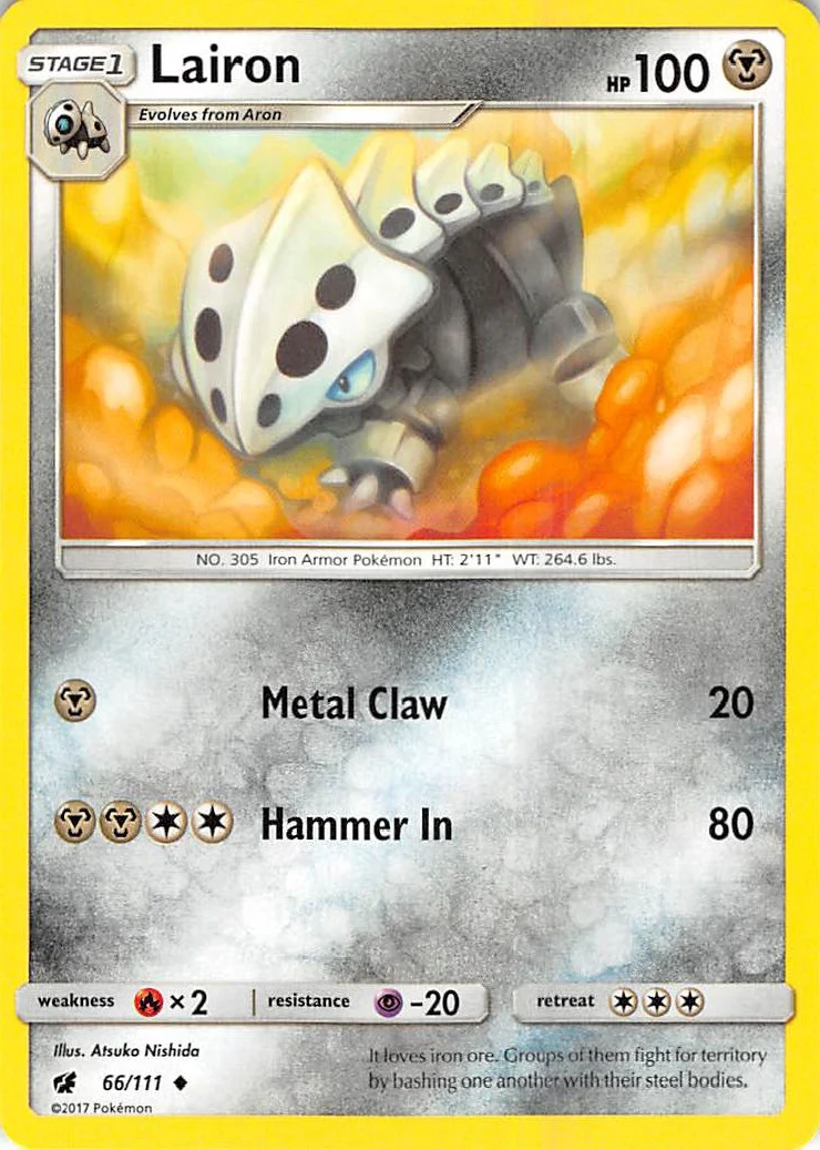 Lairon (66/111) (SM - Crimson Invasion)