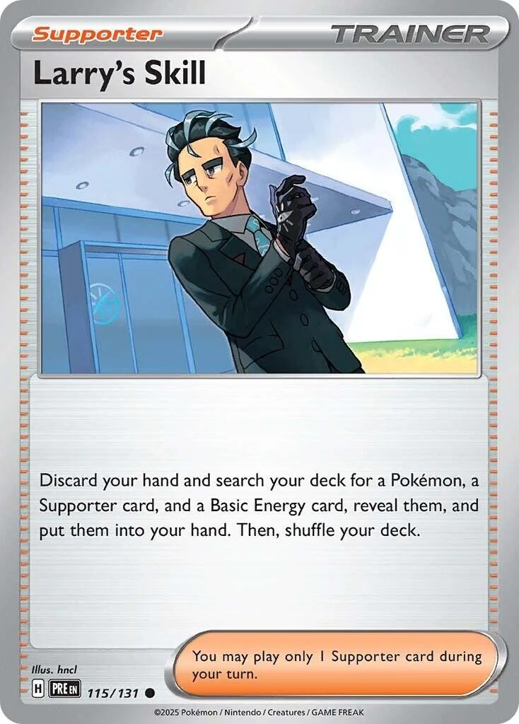 Larry's Skill (115/131) (SV: Prismatic Evolutions)