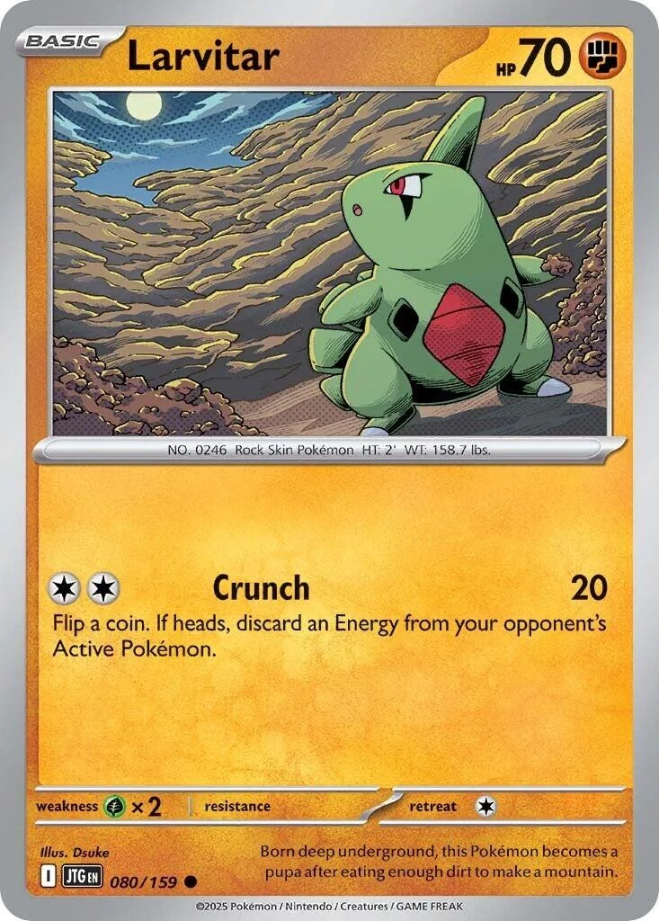 Larvitar (080/159) (SV09: Journey Together)