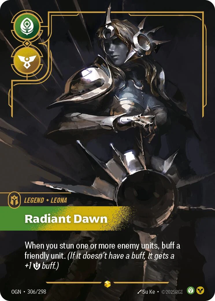Leona - Radiant Dawn (Overnumbered) (306/298) (Origins)