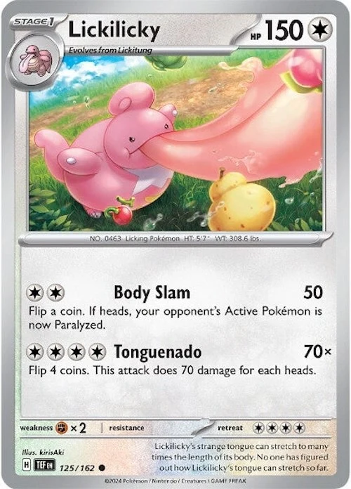 Lickilicky (125/162) (SV05: Temporal Forces)