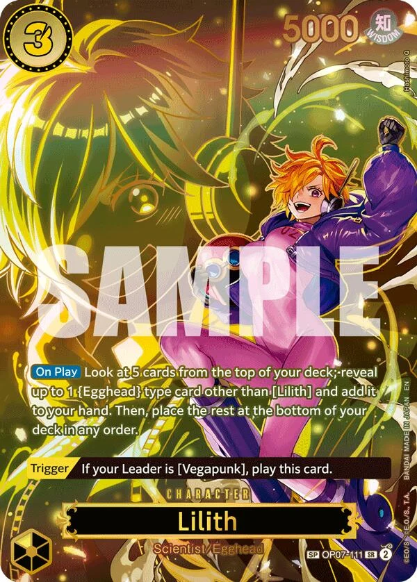 Lilith - OP07-111 (SP) (OP07-111) (Carrying On His Will)