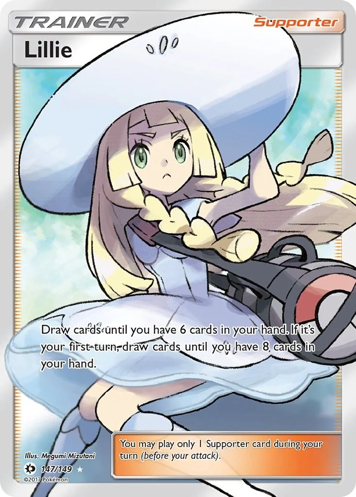 Lillie (Full Art) (147/149) (SM Base Set)