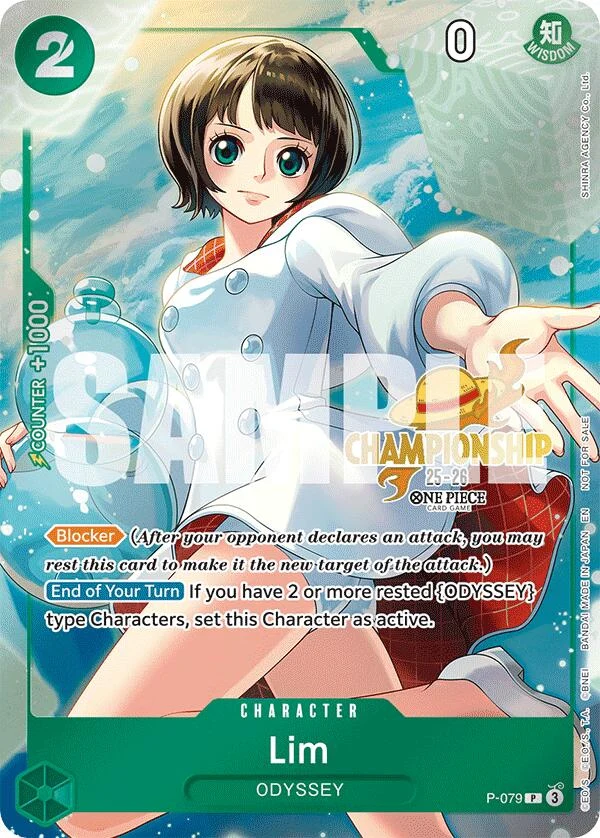 Lim (CS 25-26 Event Pack) (P-079) (One Piece Promotion Cards)