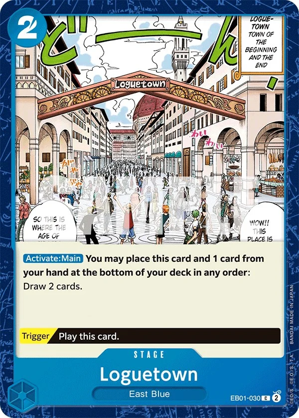 Loguetown (EB01-030) (Extra Booster: Memorial Collection)