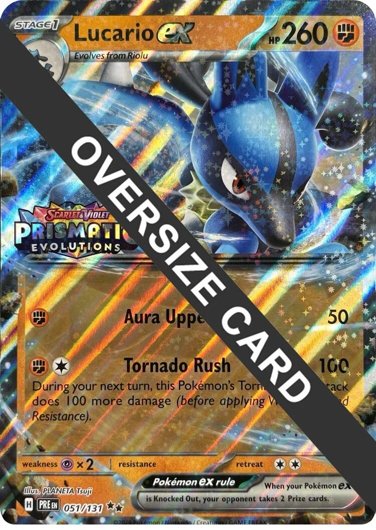 Lucario ex (Prismatic Evolutions Stamp) (051/131)