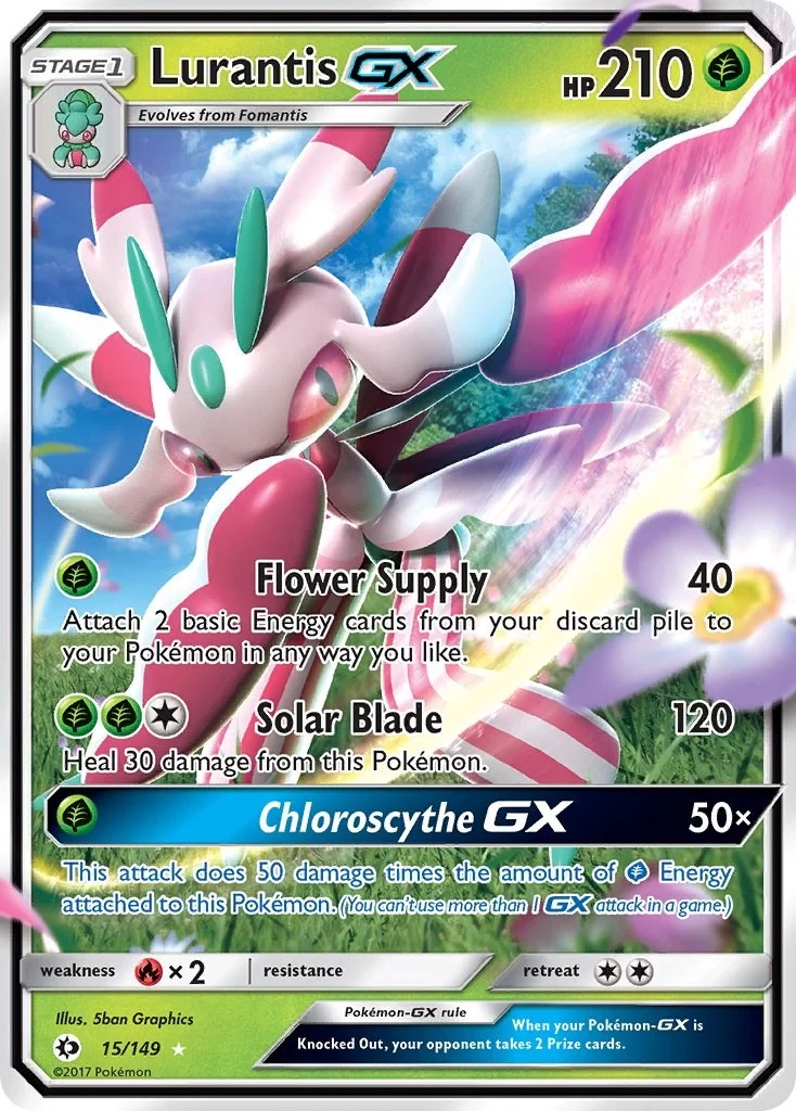 Lurantis GX (15/149) (SM Base Set)