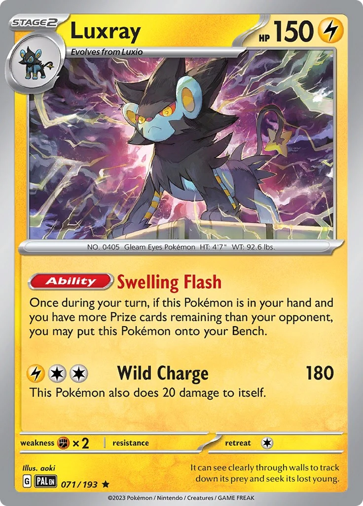 Luxray (071/193) (SV02: Paldea Evolved)