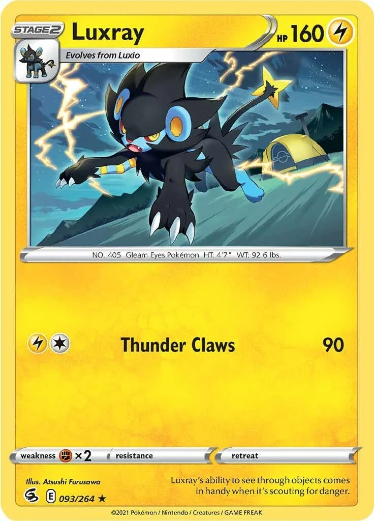 Luxray (093/264) (SWSH08: Fusion Strike)