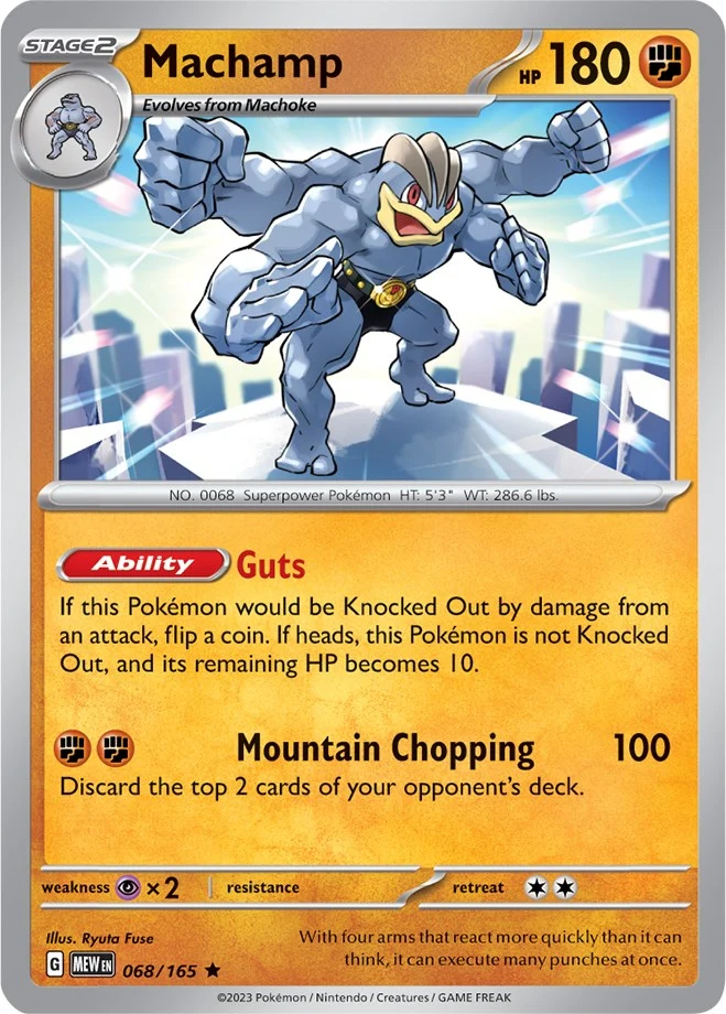 Machamp (068/165) (SV: Scarlet & Violet 151)