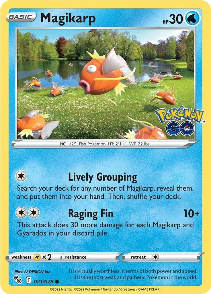 Magikarp (021/078) (Pokemon GO)