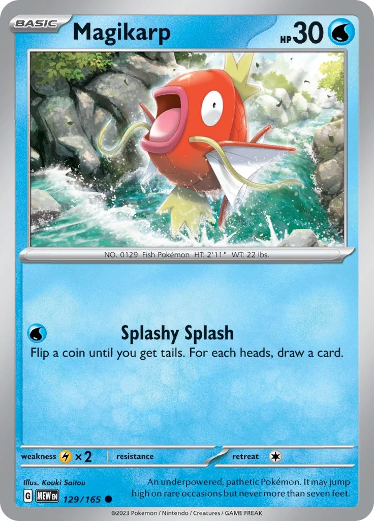 Magikarp (129/165) (SV: Scarlet & Violet 151)