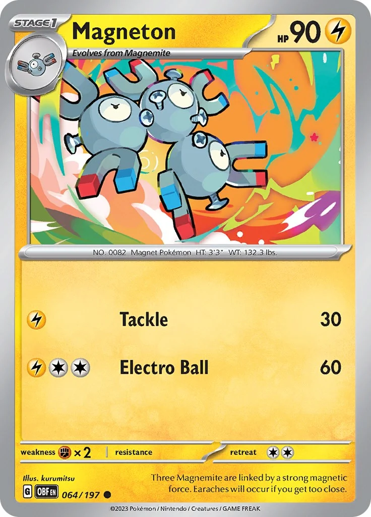 Magneton (064/197) (SV03: Obsidian Flames)