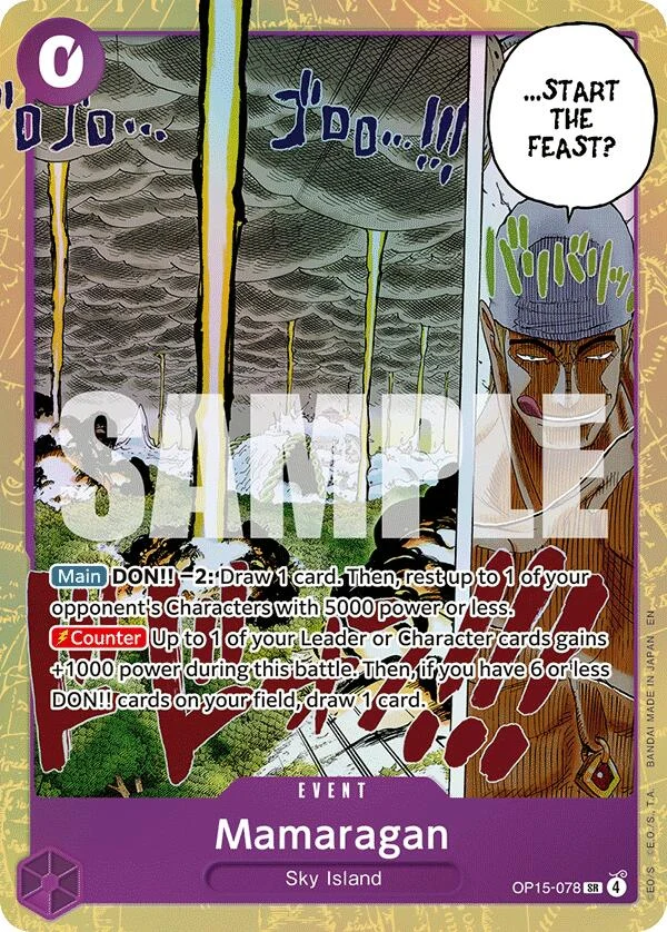 Mamaragan (OP15-078) (Adventure on Kami's Island)