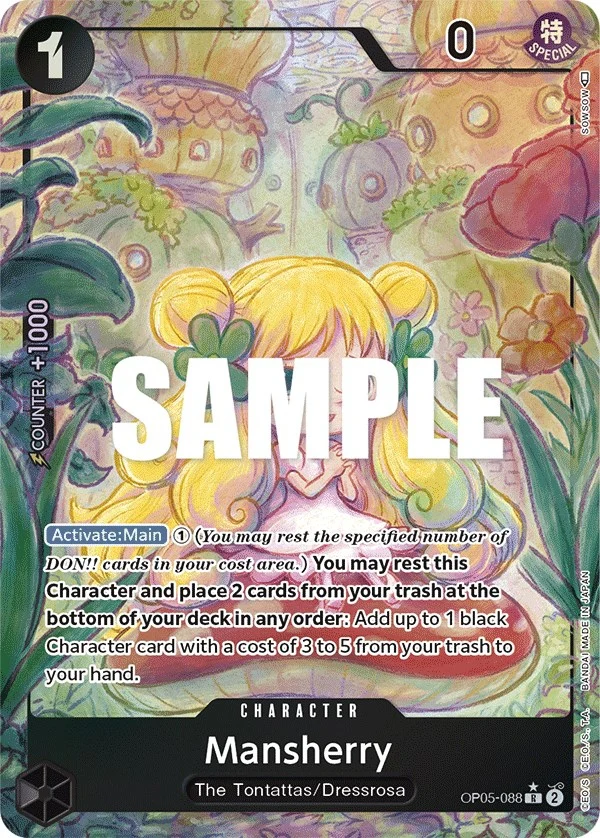 Mansherry (Alternate Art) (OP05-088) (Awakening of the New Era)