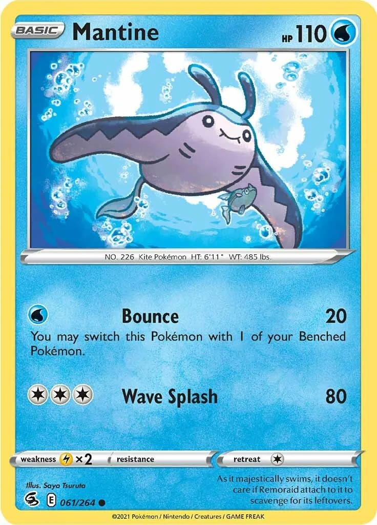 Mantine (061/264) (SWSH08: Fusion Strike)