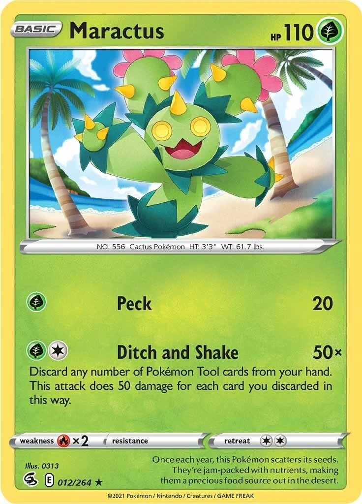 Maractus (012/264) (SWSH08: Fusion Strike)