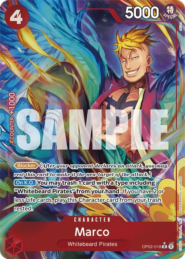 Marco (Alternate Art) (OP02-018) (Premium Booster -The Best-)