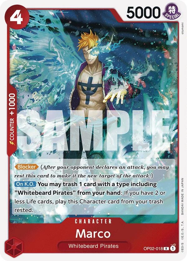 Marco (Reprint) (OP02-018) (Premium Booster -The Best-)