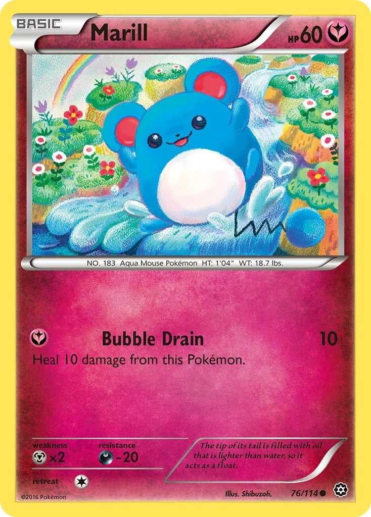 Marill (76/114) (XY - Steam Siege)
