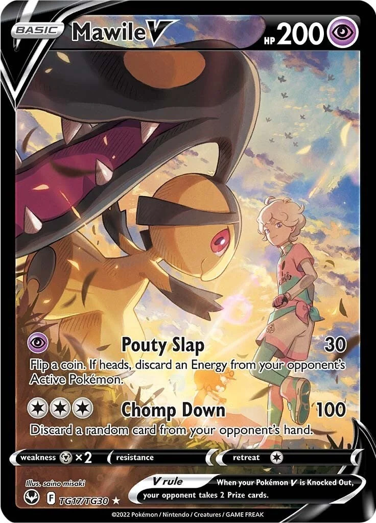 Mawile V (TG17/TG30) (SWSH12: Silver Tempest Trainer Gallery)