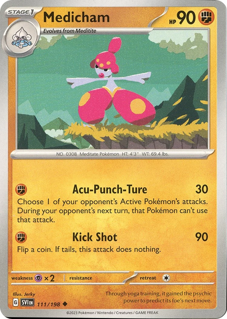 Medicham (111/198) (SV01: Scarlet & Violet Base Set)