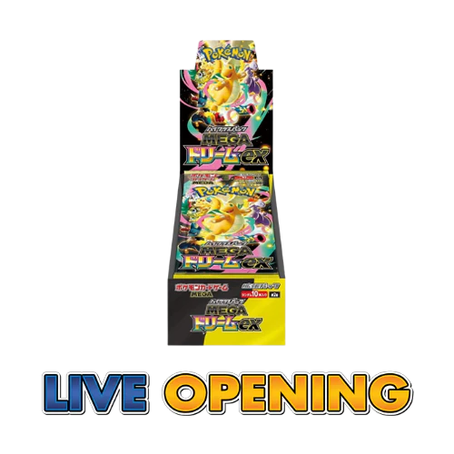Mega Dream ex Booster Box (Live)