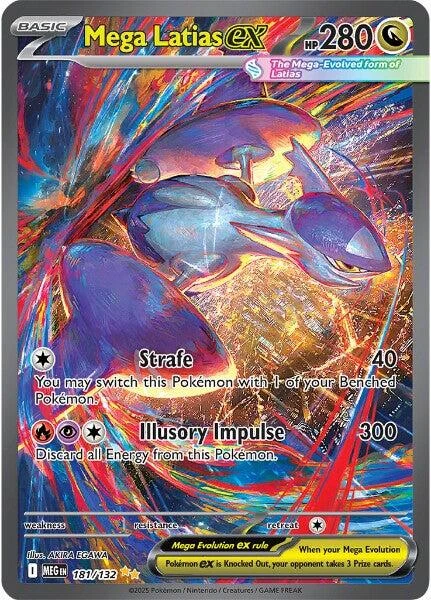 Mega Latias ex (181/132) (ME01: Mega Evolution)