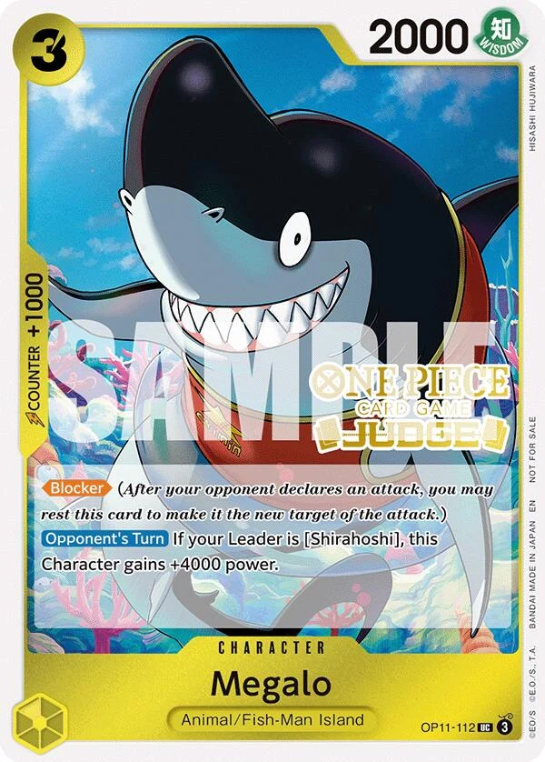 Megalo (Judge Pack Vol. 7) (OP11-112) (One Piece Promotion Cards)
