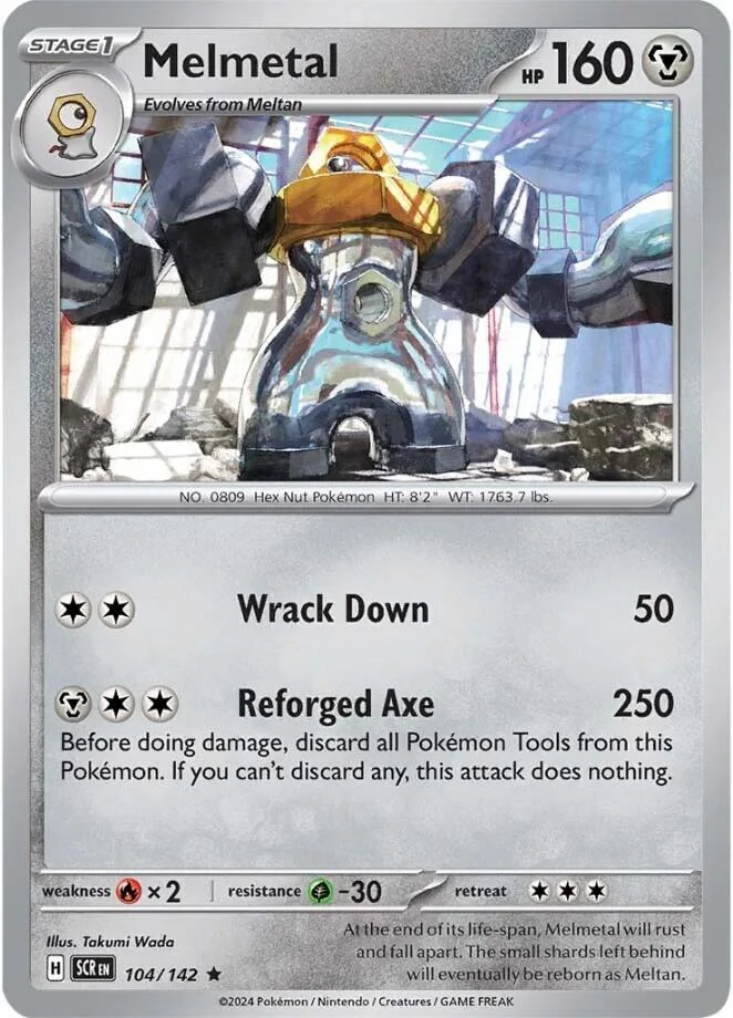 Melmetal (104/142) (SV07: Stellar Crown)
