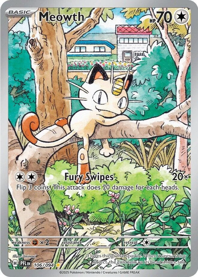 Meowth (106/094) (ME02: Phantasmal Flames)