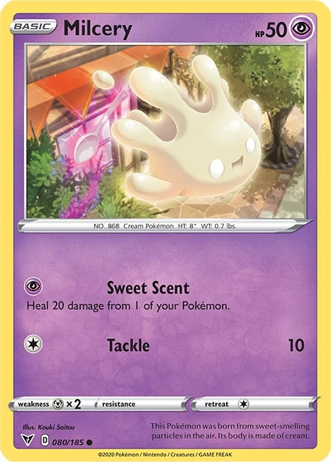 Milcery (080/185) (SWSH04: Vivid Voltage)