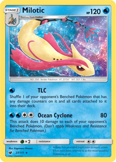Milotic (27/111) (SM - Crimson Invasion)