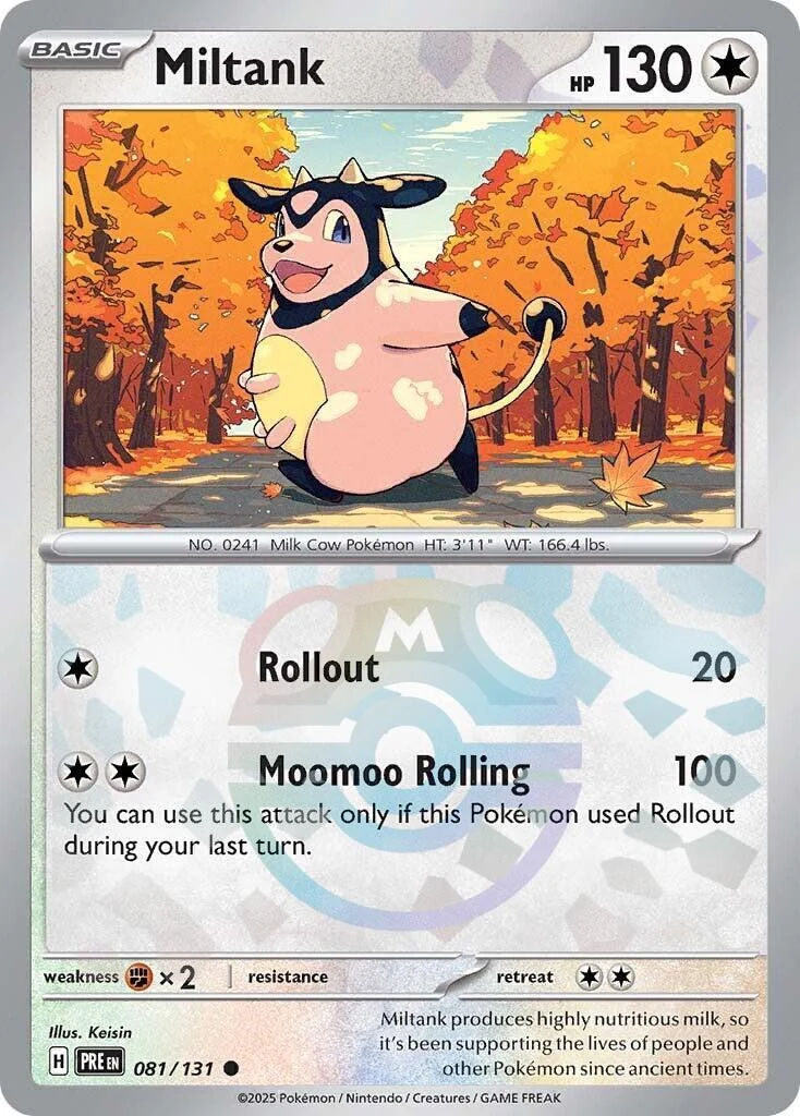 Miltank (Master Ball Pattern) (081/131) (SV: Prismatic Evolutions)
