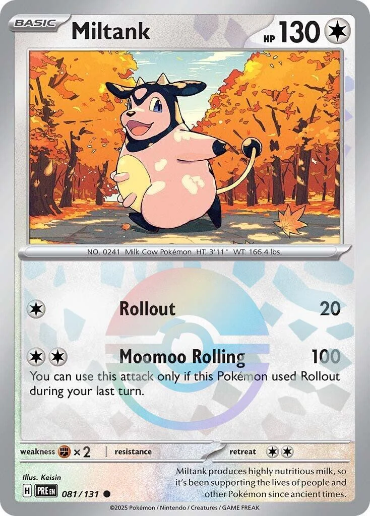 Miltank (Poke Ball Pattern) (081/131) (SV: Prismatic Evolutions)