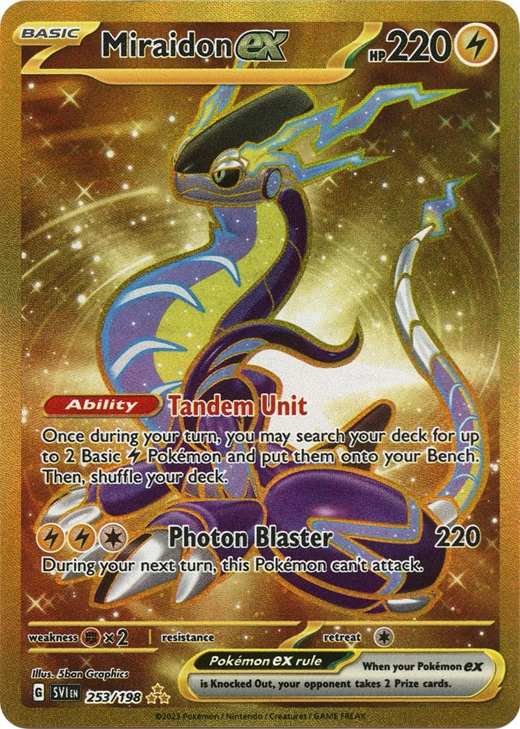 Miraidon ex (253/198) (SV01: Scarlet & Violet Base Set)