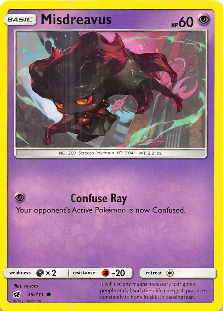 Misdreavus (39/111) (SM - Crimson Invasion)