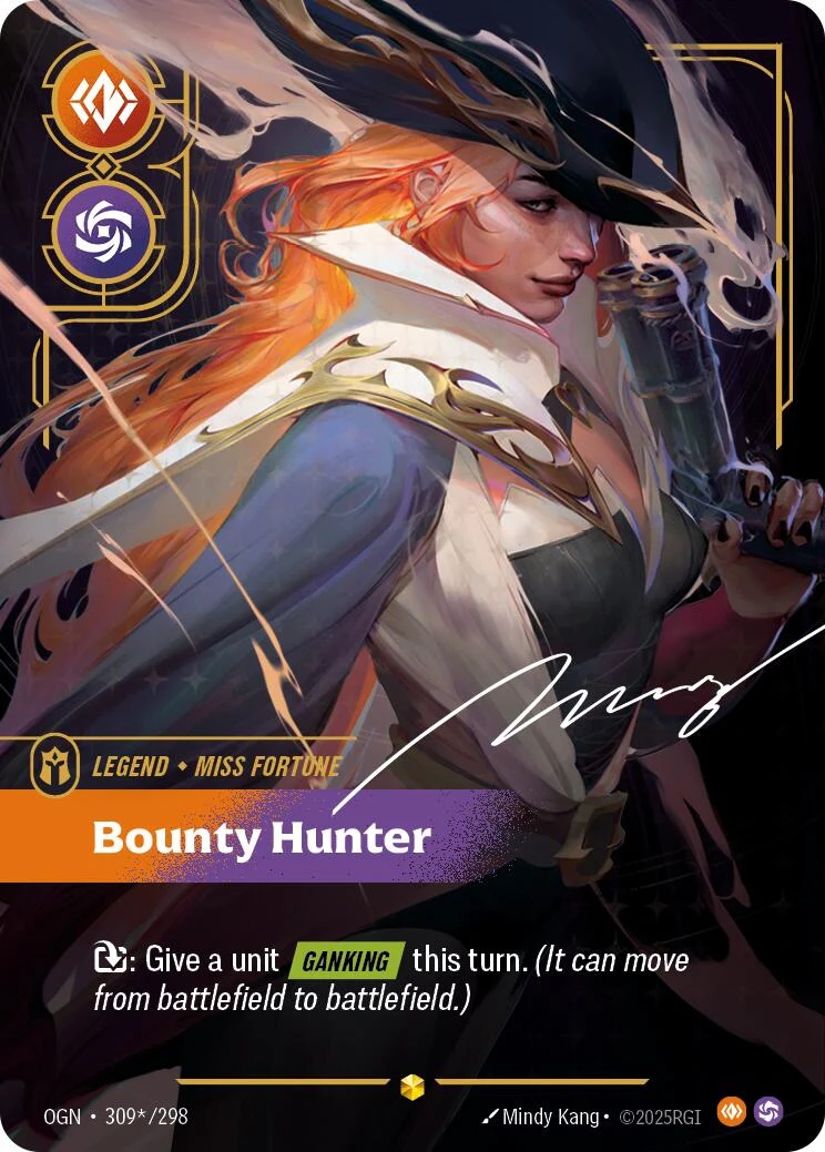 Miss Fortune - Bounty Hunter (Alternate Art) (309*/298) (Origins)